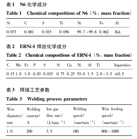 焊接工藝參數(shù)